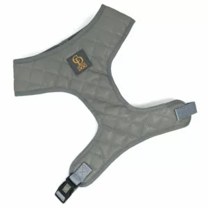 CatwalkDog Paris Quilted Harness Grey